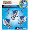 UNIQUE PARTY FAVORS Kids Birthday Sonic the Hedgehog Spiral Decorations, 3 Count 011179218479