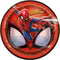 UNIQUE PARTY FAVORS Kids Birthday Spider-Man Birthday Large Round Lunch Paper Plates, Marvel, 9 Inches, 8 Count 011179592258