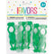UNIQUE PARTY FAVORS Kids Birthday Stretchy Frog Slingshot, 8 Count 011179847204