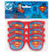 UNIQUE PARTY FAVORS Kids Birthday Superman Birthday Pinhole Favour Glasses, 4 Count 011179157204