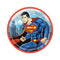 UNIQUE PARTY FAVORS Kids Birthday Superman Birthday Small Round Dessert Paper Plates, 7 Inches, 8 Count 011179156450