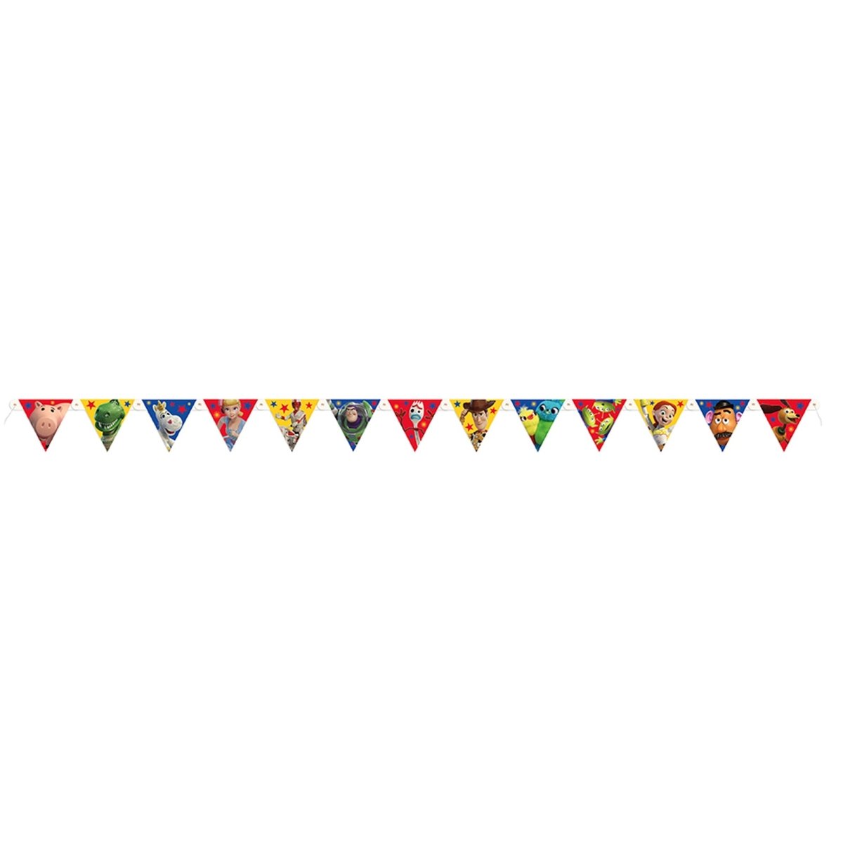 UNIQUE PARTY FAVORS Kids Birthday Toy Story Birthday Large Jointed Banner, Disney, 73 Inches, 1 Count 011179797585