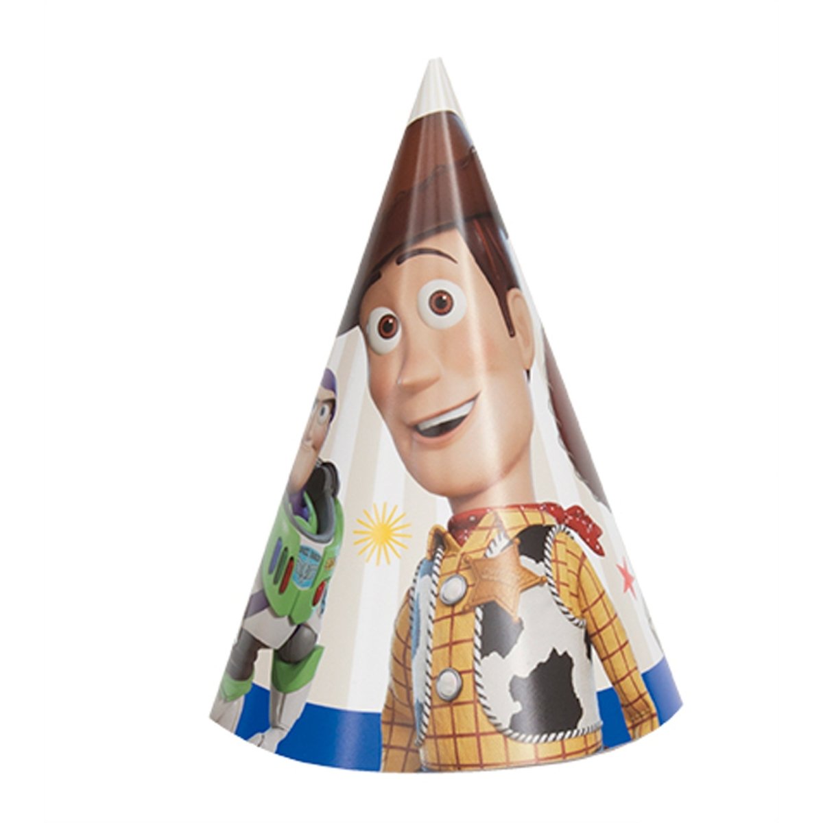 UNIQUE PARTY FAVORS Kids Birthday Toy Story Birthday Party Hats, Disney, 8 Count 011179798513