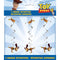 UNIQUE PARTY FAVORS Kids Birthday Toy Story Birthday Spiral Decoration Kit with Cutouts, Disney, 26 Inches, 3 Count 011179798490