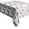 UNIQUE PARTY FAVORS New Year Black & White 2026 Plastic Table Cover, 54 X 108 Inches, 1 Count 011179177240