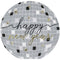 UNIQUE PARTY FAVORS New Year Disco New Year's Large Lunch Napkins, 16 Count