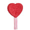 UNIQUE PARTY FAVORS Pinatas Heart Piñata, 20 x 4 x 18 Inches, 1 Count 011179659982