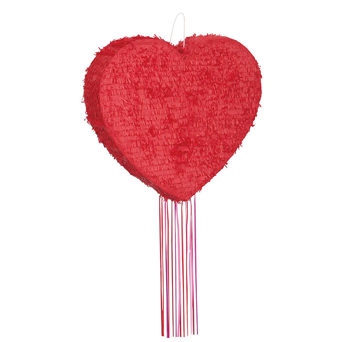 UNIQUE PARTY FAVORS Pinatas Heart Piñata, 20 x 4 x 18 Inches, 1 Count 011179659982