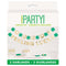 UNIQUE PARTY FAVORS St-Patrick Charming Shamrock "Feeling Lucky" Garland, 1 Count