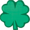 UNIQUE PARTY FAVORS St-Patrick Charming Shamrock Large Clover Shaped Lunch Napkins, 16 Count