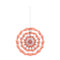 UNIQUE PARTY FAVORS Summer Poolside Summer Paper Fan Decorations, 5 Count