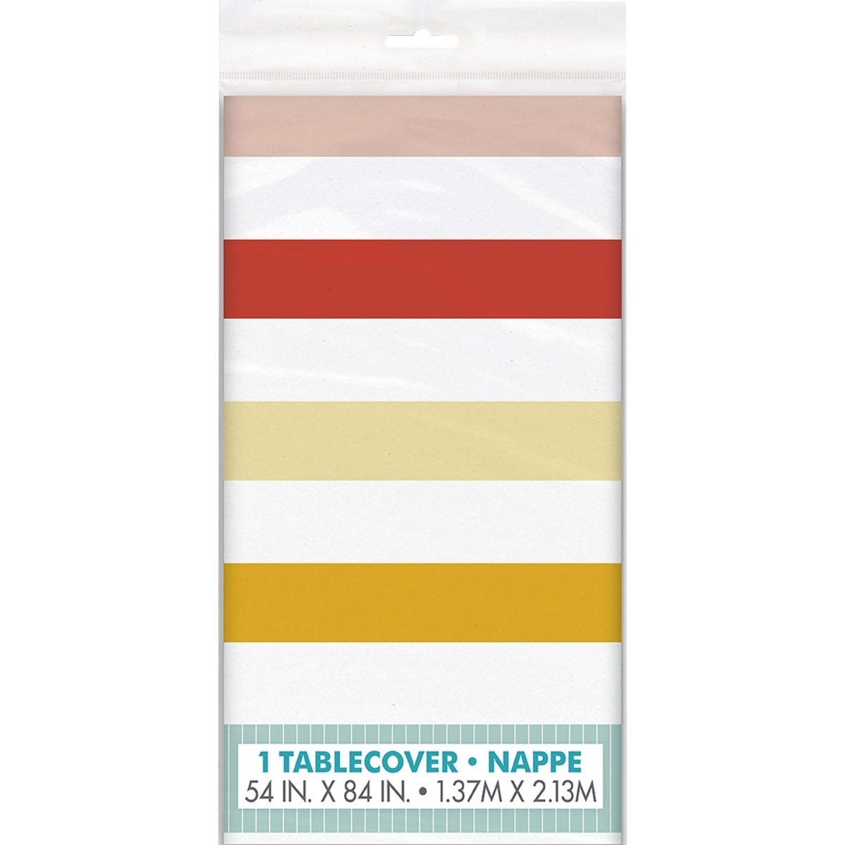 UNIQUE PARTY FAVORS Summer Poolside Summer Plastic Tablecover, 54 x 84 Inches, 1 Count 011179163335