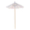 UNIQUE PARTY FAVORS Summer Summer Disco Iridescent Umbrella Picks, 25 Count 011179136834
