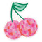 UNIQUE PARTY FAVORS Summer Summer Disco Large Cherry Shaped Lunch Napkins, 16 Count 011179138029