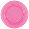 UNIQUE PARTY FAVORS Summer Summer Disco Large Round Pink Plastic Plate, 10 Inches, 1 Count 011179136650