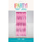 UNIQUE PARTY FAVORS Summer Summer Disco Pink Scallop Fringe Curtain, 39 x 78 Inches, 1 Count 011179137299
