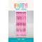 UNIQUE PARTY FAVORS Summer Summer Disco Pink Scallop Fringe Curtain, 39 x 78 Inches, 1 Count 011179137299