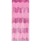 UNIQUE PARTY FAVORS Summer Summer Disco Pink Scallop Fringe Curtain, 39 x 78 Inches, 1 Count 011179137299