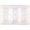UNIQUE PARTY FAVORS Summer Summer Disco Plastic Serving Plate, 1 Count 011179136964