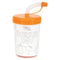 UNIQUE PARTY FAVORS Thanksgiving Turkey Day Plastic Cup with Straw, 6 Oz, 1 Count 011179571505