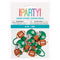 UNIQUE PARTY FAVORS Theme Party Football Silicone Straw Covers, 8 Count 011179132812