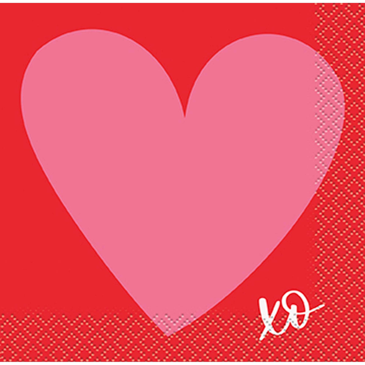 UNIQUE PARTY FAVORS Valentine's Day Fluttering Hearts Small Beverage Napkins, 16 Count 011179300198