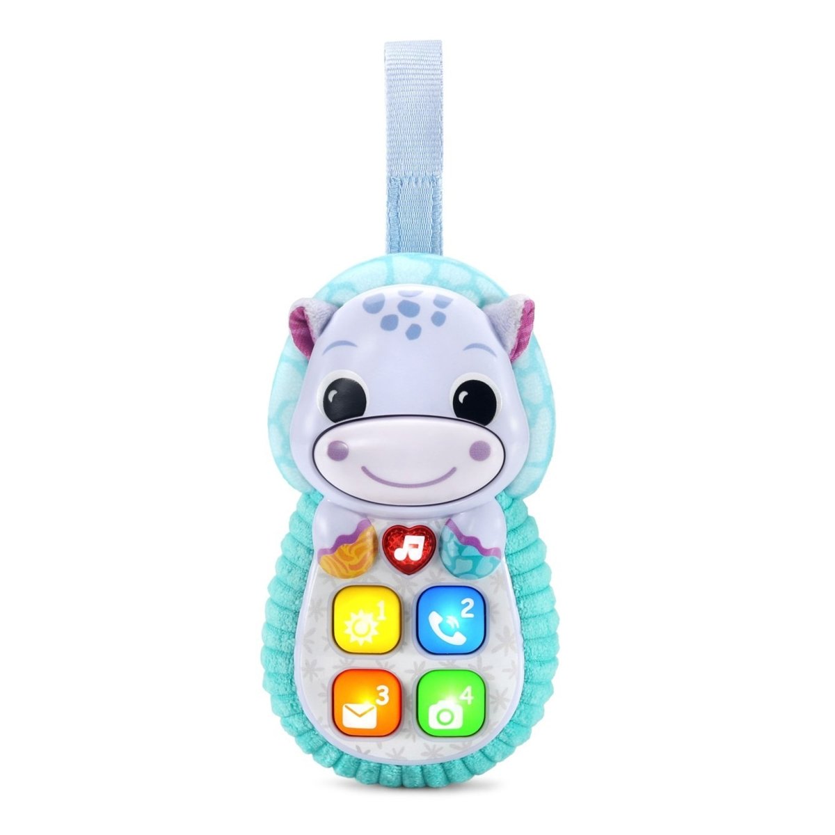 VTECH Toys & Games Hello, Hippo! Soft Phone, French Version, 1 Count 341776566805