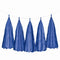 Weifang Mayshine Imp&exp co Decorations Dark Blue Tassel Garland, 5 Count 810064197147