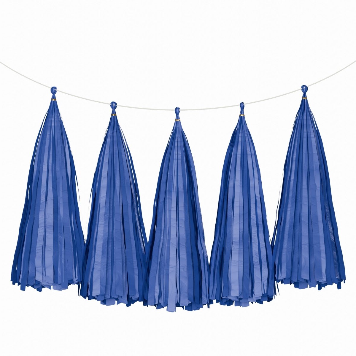 Weifang Mayshine Imp&exp co Decorations Dark Blue Tassel Garland, 5 Count 810064197147