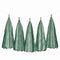 Weifang Mayshine Imp&exp co Decorations Dark Green Tassel Garland, 5 Count 810064197321
