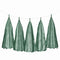 Weifang Mayshine Imp&exp co Decorations Dark Green Tassel Garland, 5 Count 810064197321