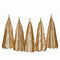 Weifang Mayshine Imp&exp co Decorations Gold Tassel Garland, 5 Count 810064197277