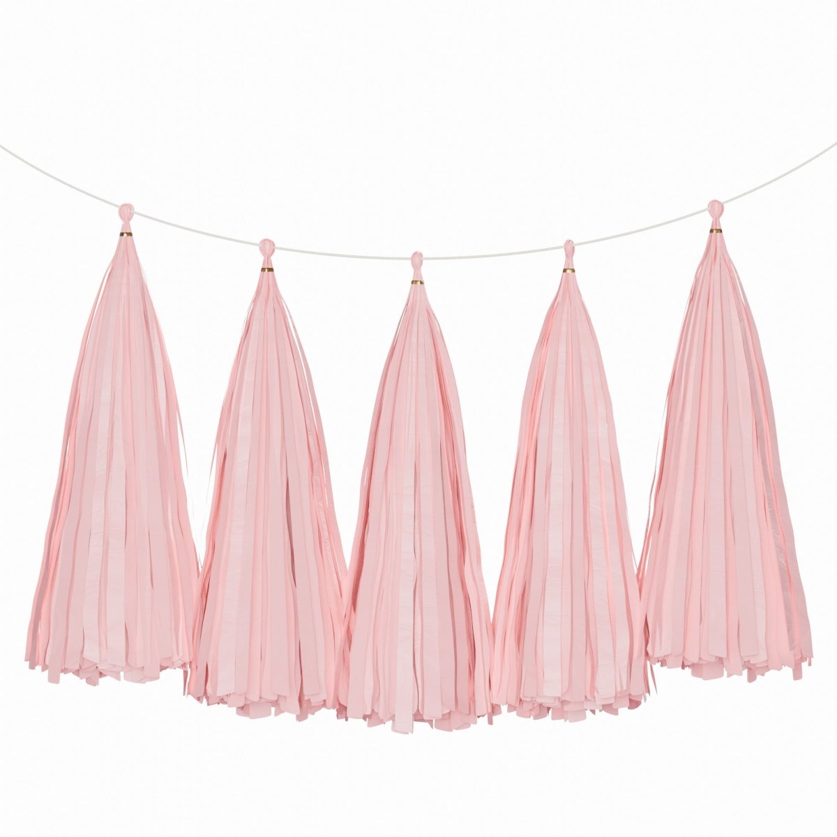 Weifang Mayshine Imp&exp co Decorations Light Pink Tassel Garland, 5 Count 810064197062