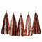 Weifang Mayshine Imp&exp co Decorations Metallic Rosegold Tassel Garland, 5 Count 810064197369