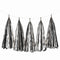 Weifang Mayshine Imp&exp co Decorations Metallic Silver Tassel Garland, 5 Count 810064197352