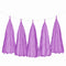 Weifang Mayshine Imp&exp co Decorations Purple Tassel Garland, 5 Count 810064197116