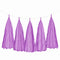 Weifang Mayshine Imp&exp co Decorations Purple Tassel Garland, 5 Count 810064197116