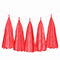 Weifang Mayshine Imp&exp co Decorations Red Tassel Garland, 5 Count 810064197260