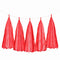 Weifang Mayshine Imp&exp co Decorations Red Tassel Garland, 5 Count 810064197260