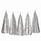 Weifang Mayshine Imp&exp co Decorations Silver Tassel Garland 5 Count 810064197284