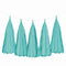 Weifang Mayshine Imp&exp co Decorations Tiffany Blue Tassel Garland, 5 Count 810064197222