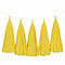 Weifang Mayshine Imp&exp co Decorations Yellow Tassel Garland, 5 Count 810064197161