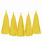 Weifang Mayshine Imp&exp co Decorations Yellow Tassel Garland, 5 Count 810064197161
