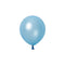 WIDE OCEAN INTERNATIONAL TRADE BEIJING CO., LTD Balloons Light Blue Latex Balloon 12 Inches, Pearl Collection, 15 Count 810077652572
