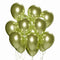 WIDE OCEAN INTERNATIONAL TRADE BEIJING CO., LTD Balloons Light Green Latex Balloon 12 Inches, Chrome Collection, 72 Count 810064198625