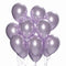 WIDE OCEAN INTERNATIONAL TRADE BEIJING CO., LTD Balloons Light Purple Latex Balloon 12 Inches, Chrome Collection, 15 Count 810064198571