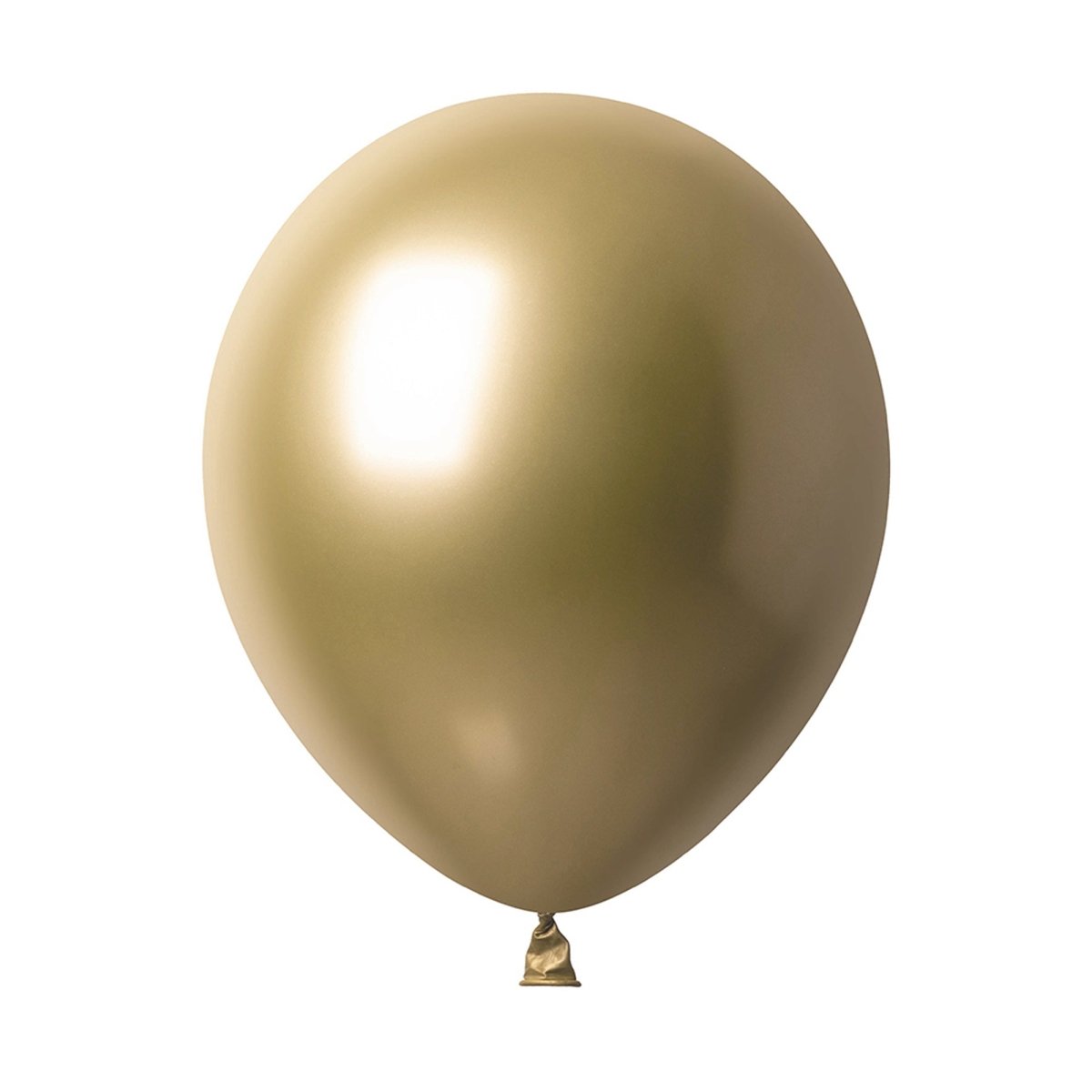 WIDE OCEAN INTERNATIONAL TRADE BEIJING CO., LTD Balloons Metallic White Gold Latex Balloons, 5 Inches, 100 Count 810120717357