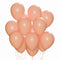 WIDE OCEAN INTERNATIONAL TRADE BEIJING CO., LTD Balloons Peach Latex Balloon 12 Inches, 15 Count 810064198137