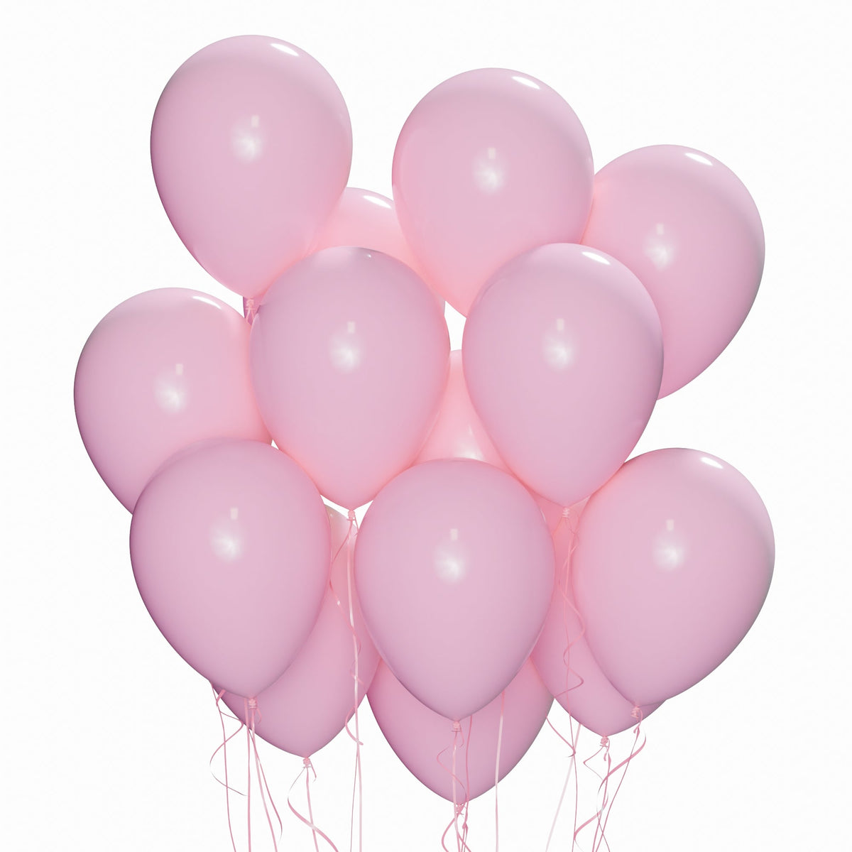 WIDE OCEAN INTERNATIONAL TRADE BEIJING CO., LTD Balloons Pink Latex Balloon 12 Inches, Macaroon Collection, 15 Count 810064198960