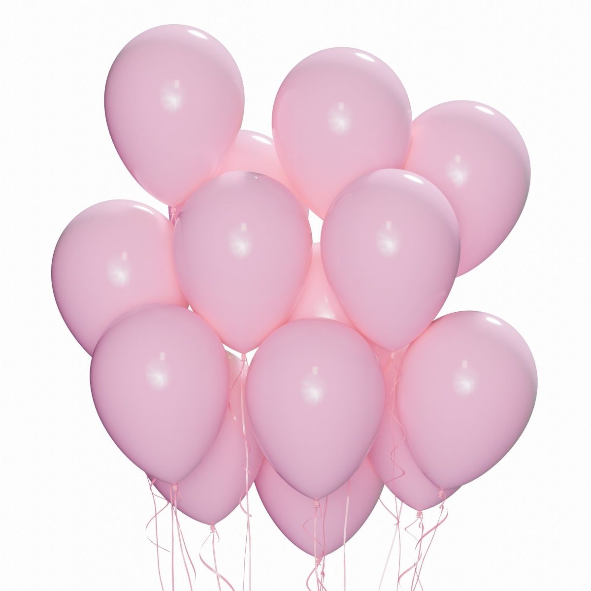 WIDE OCEAN INTERNATIONAL TRADE BEIJING CO., LTD Balloons Pink Latex Balloon 12 Inches, Macaroon Collection, 72 Count 810064198977